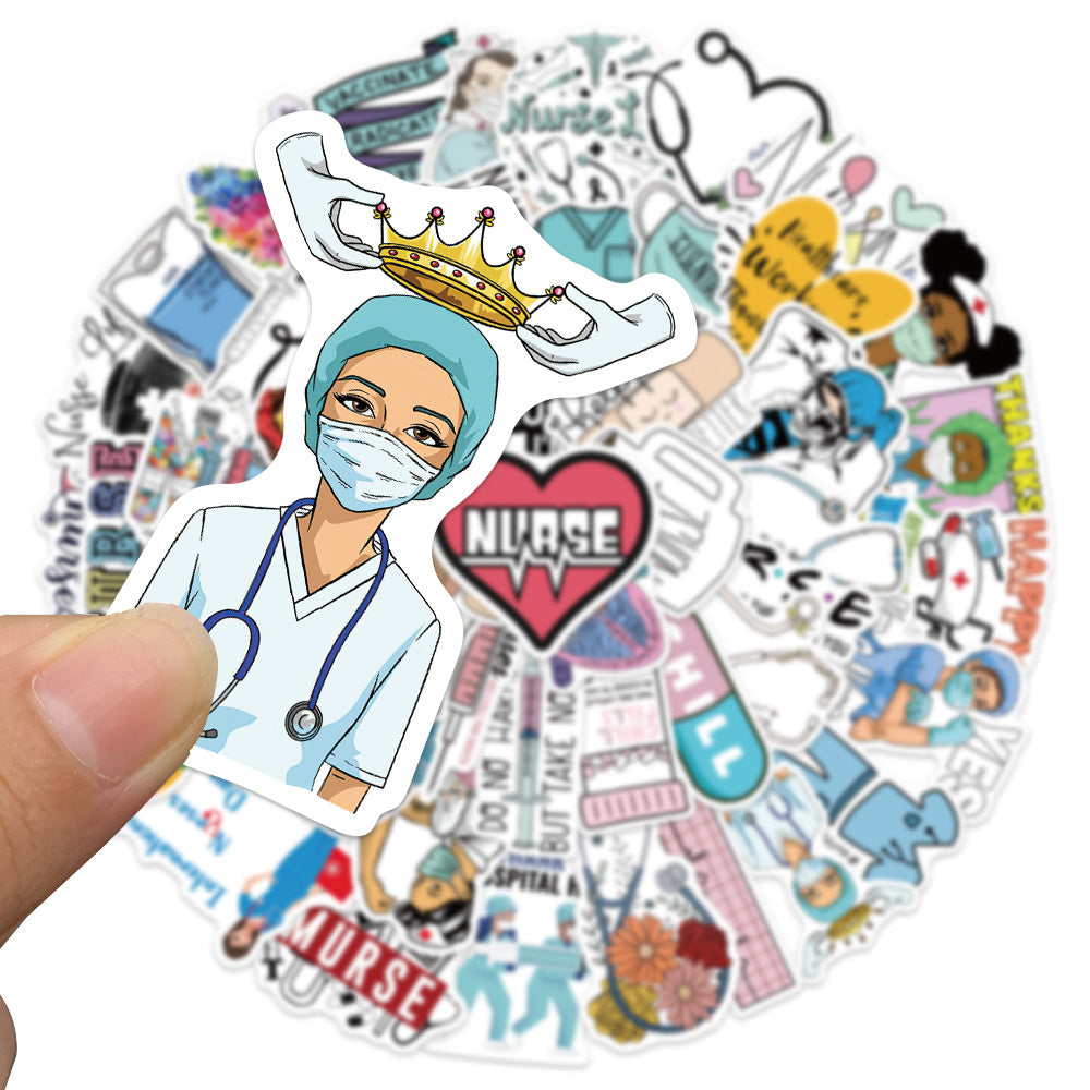 100pcs Pharmacy Medical Stickers