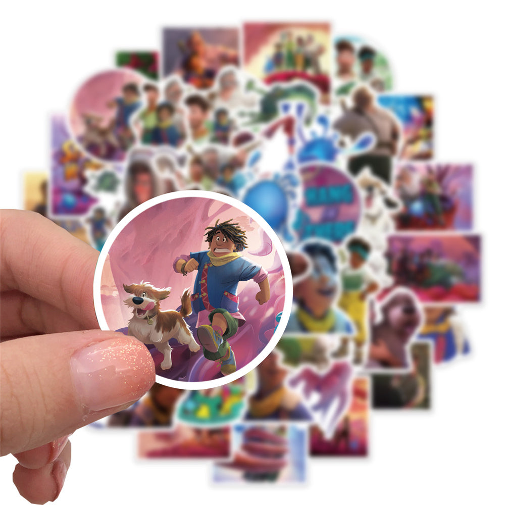 50pcs Strange World Cartoon Animation Movie Stickers