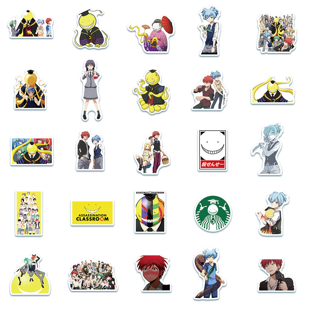 50pcs Assassination Classroom 1 Stickers