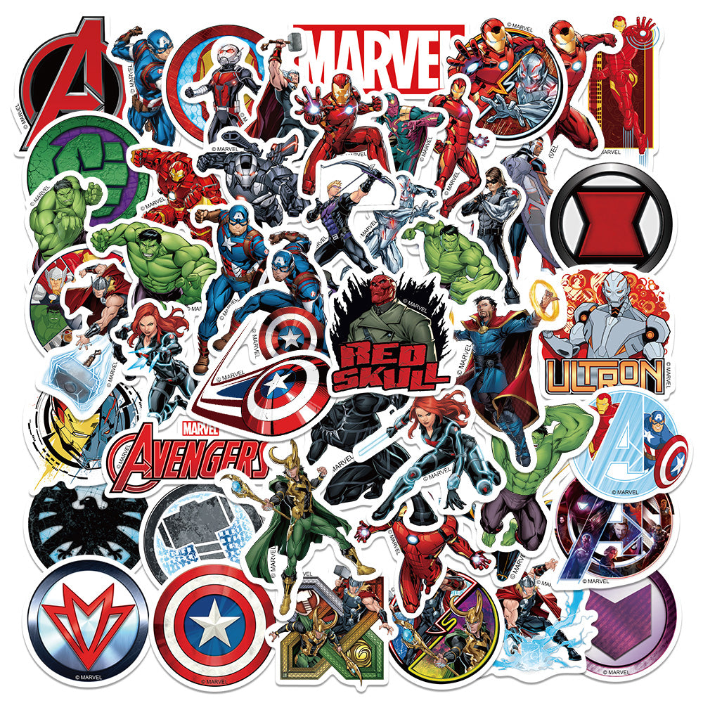 50pcs Avengers 1 Stickers