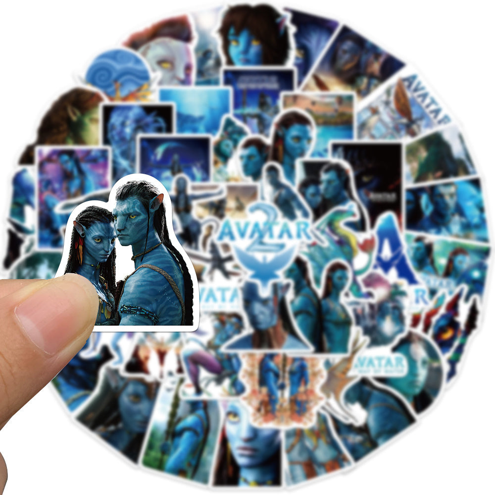 50pcs Avatar The Way of Water Stickers Adventure Movie