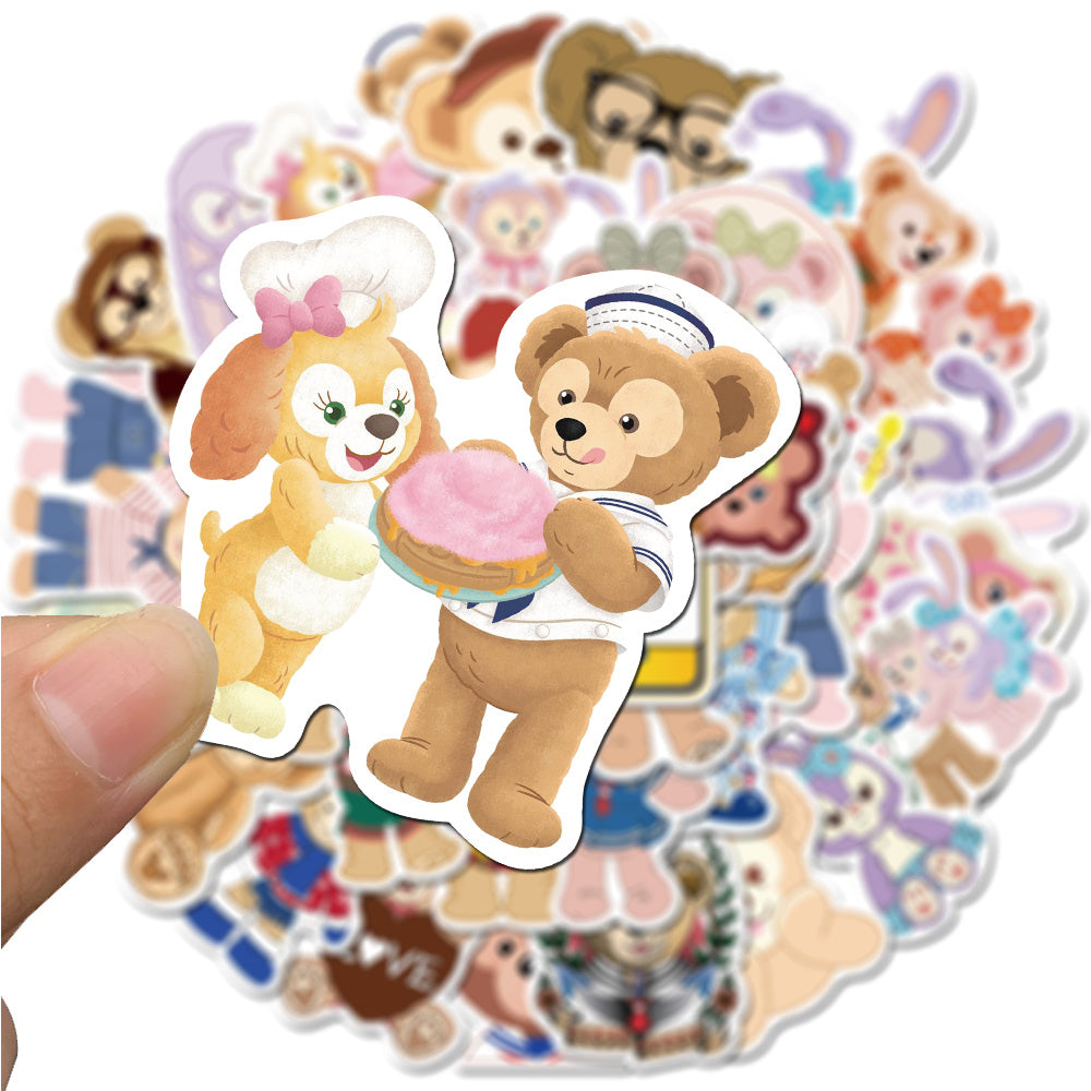 90pcs Cute Bear Stickers