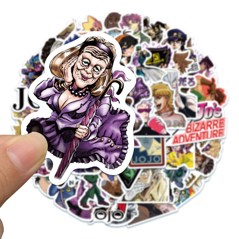 100pcs JoJo's Bizarre Adventure Stickers