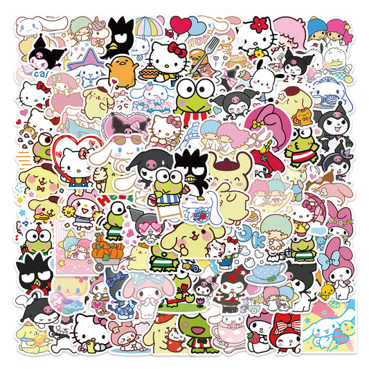 100pcs Sanrio Stickers