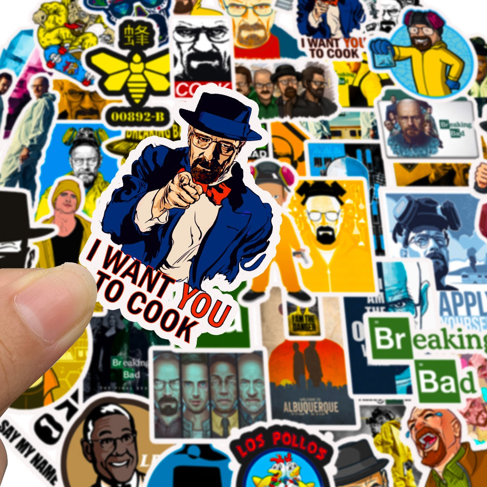 100pcs Breaking Bad&Better Call Saul Stickers