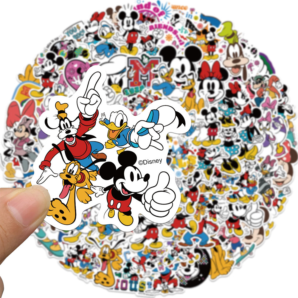 100pcs Cartoon Mouse Stickers