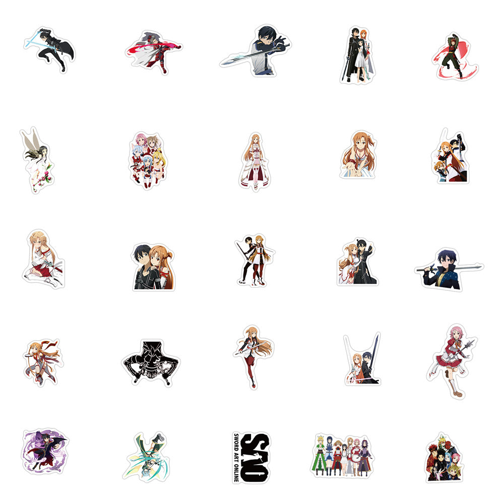 100pcs Sword Art Online Stickers