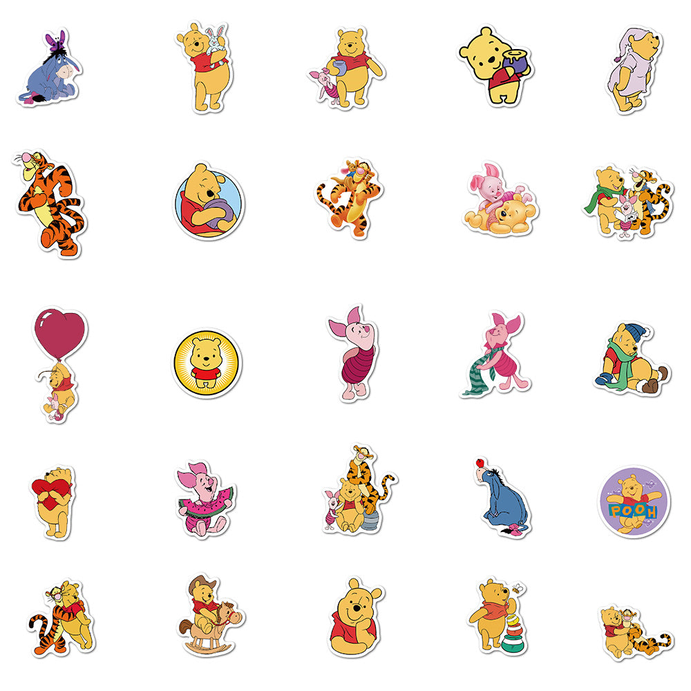 90pcs Cute Bear Stickers