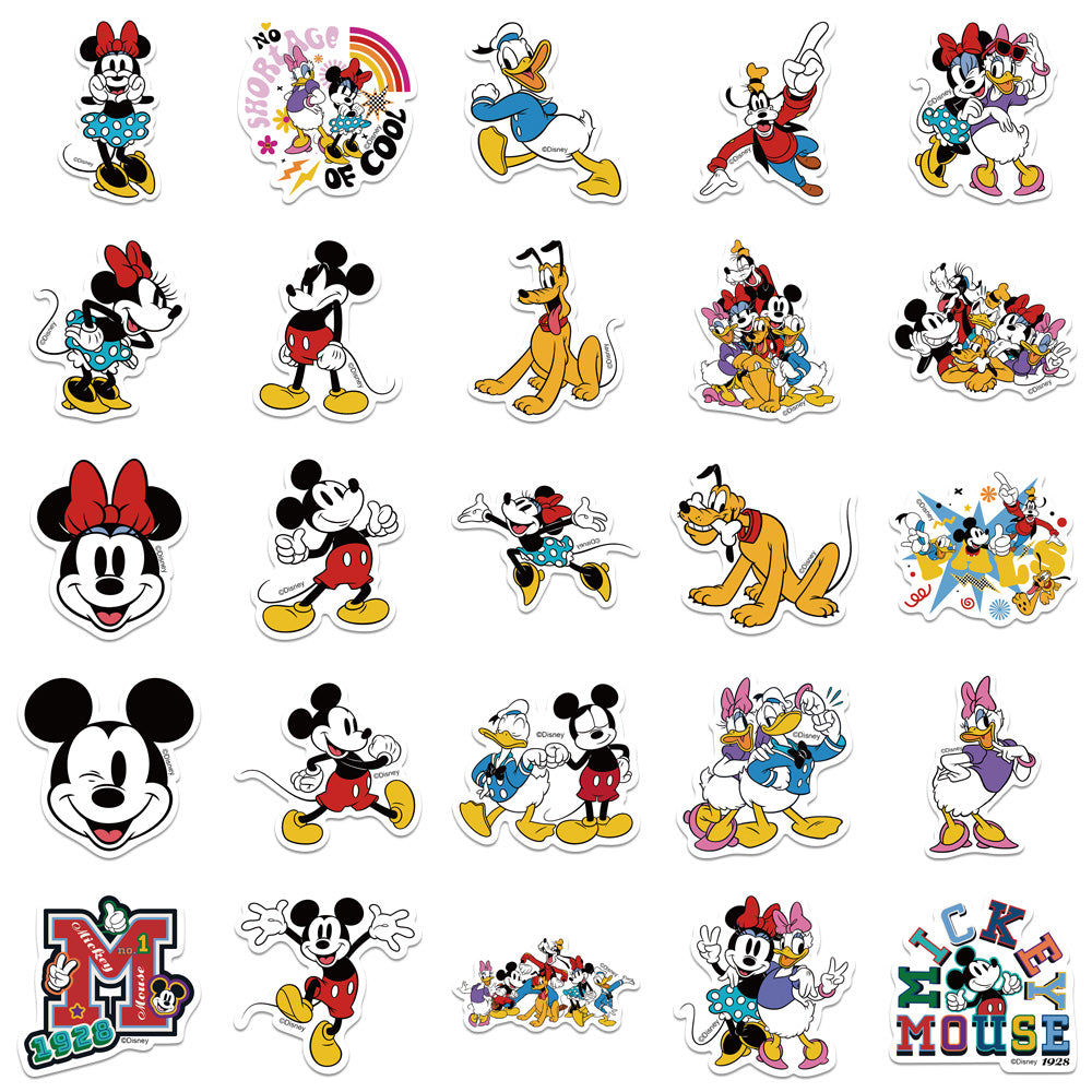 100pcs Cartoon Mouse Stickers