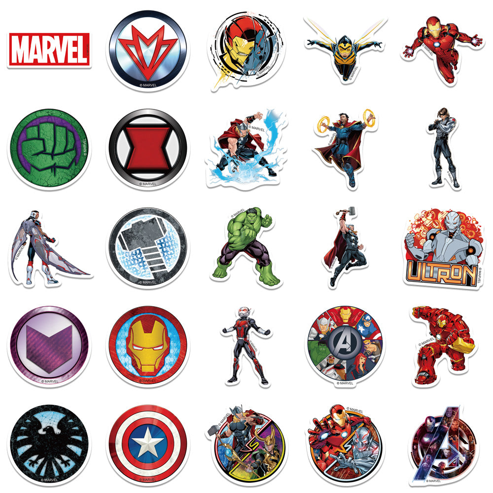 100pcs Avengers Stickers