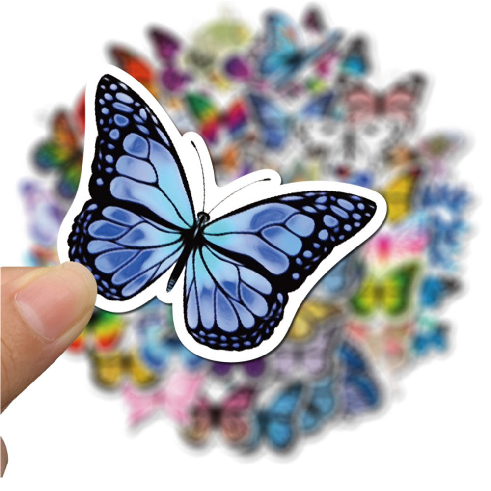 100pcs Butterfly&Bees Stickers