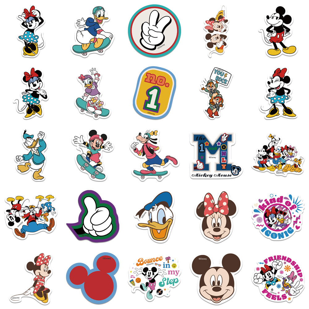 100pcs Cartoon Mouse Stickers