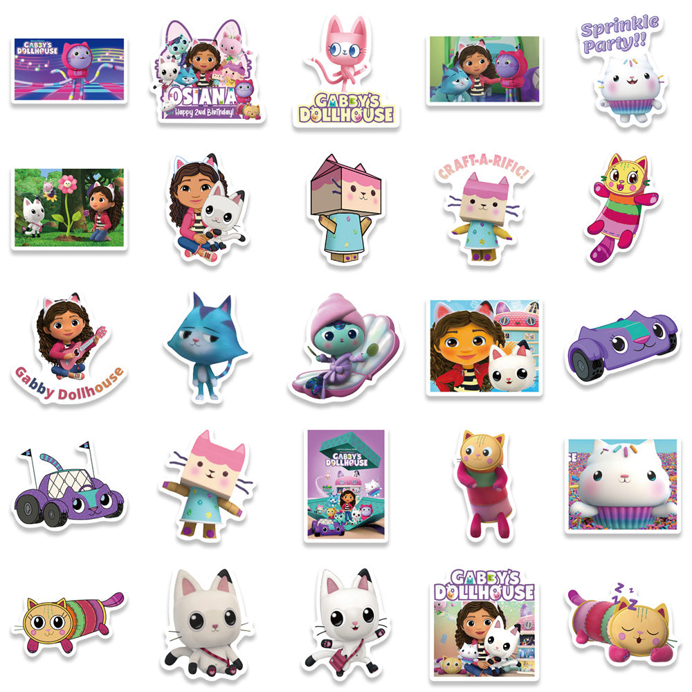 100pcs Kids Cartoon Stickers