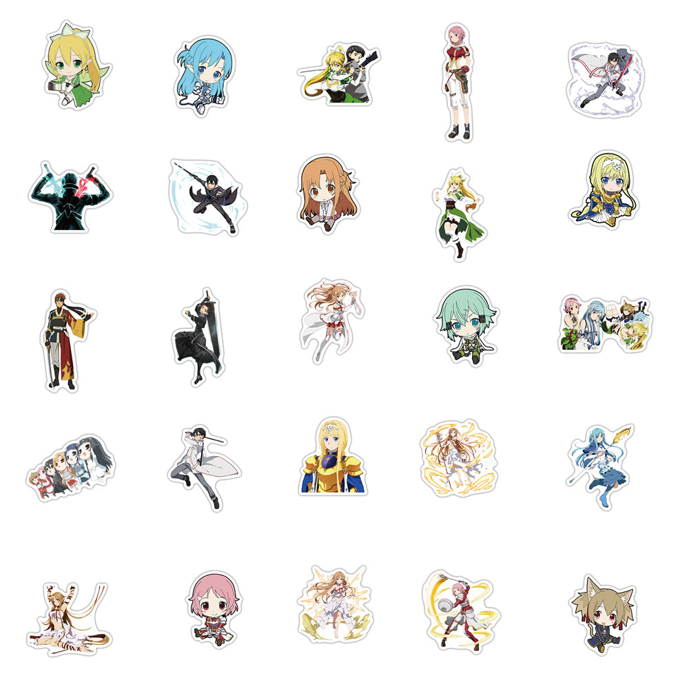 100pcs Sword Art Online Stickers