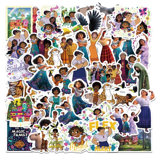 50pcs Magic House Stickers