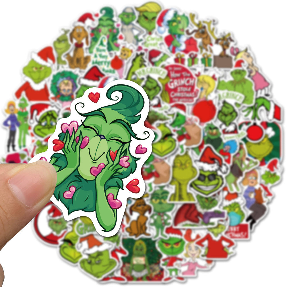 100pcs Comedy Cartoon Stickers