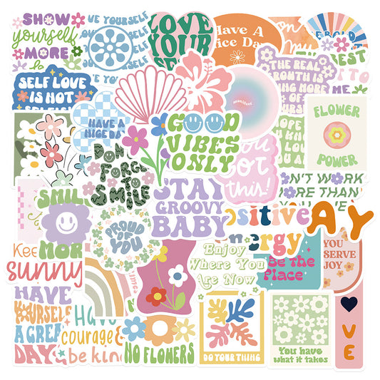50pcs Danish Pastel 1 Stickers