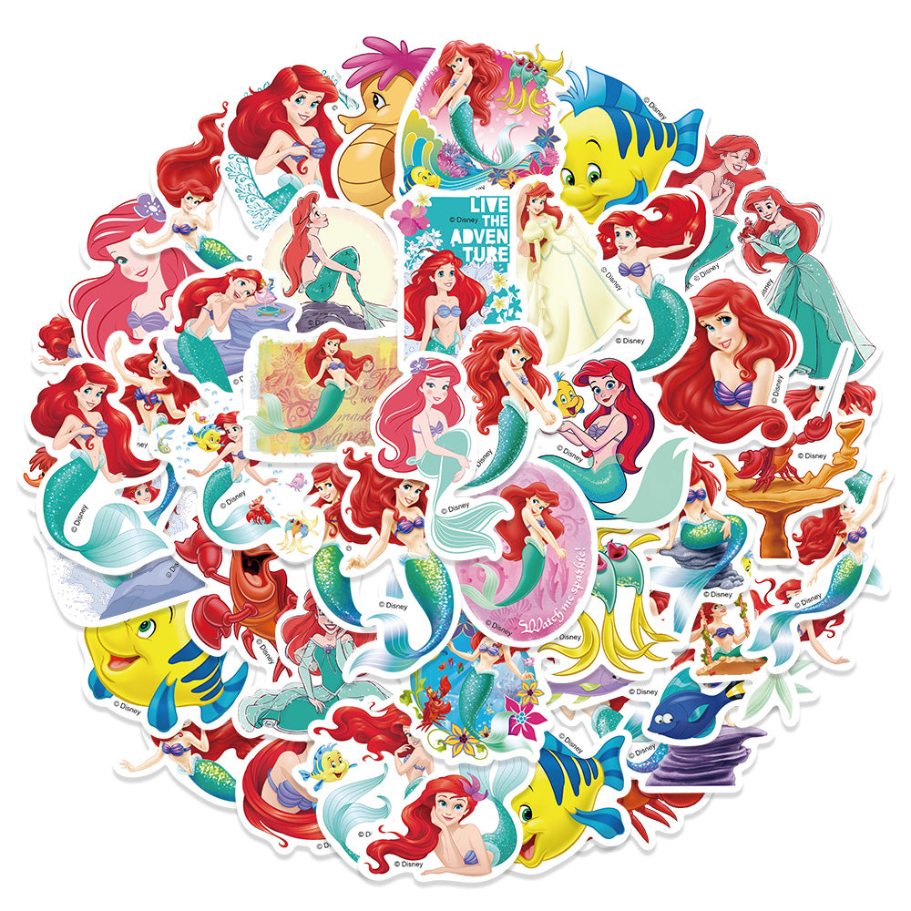 50pcs Mermaids Stickers