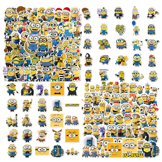 100pcs Minions Stickers