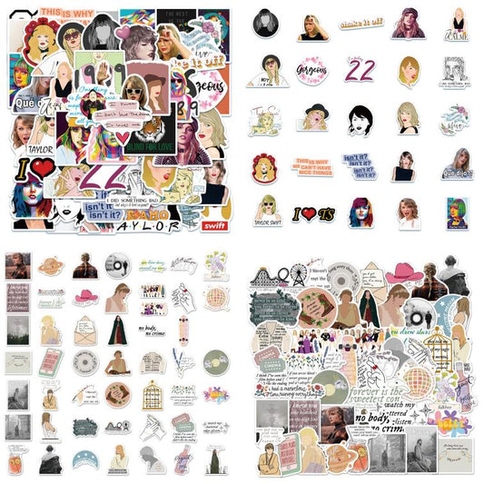 100pcs Taylor Swift 1 Stickers Music Singer