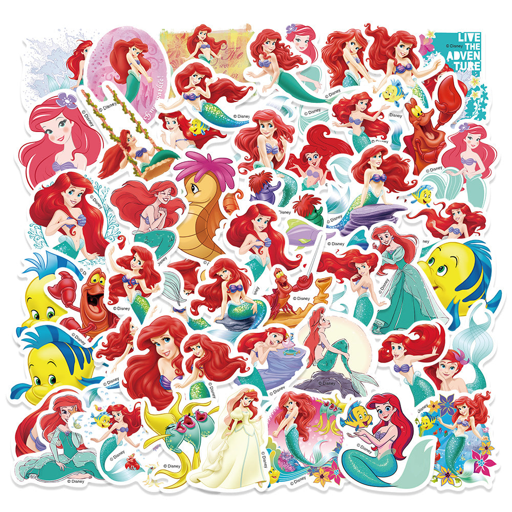 50pcs Mermaids Stickers