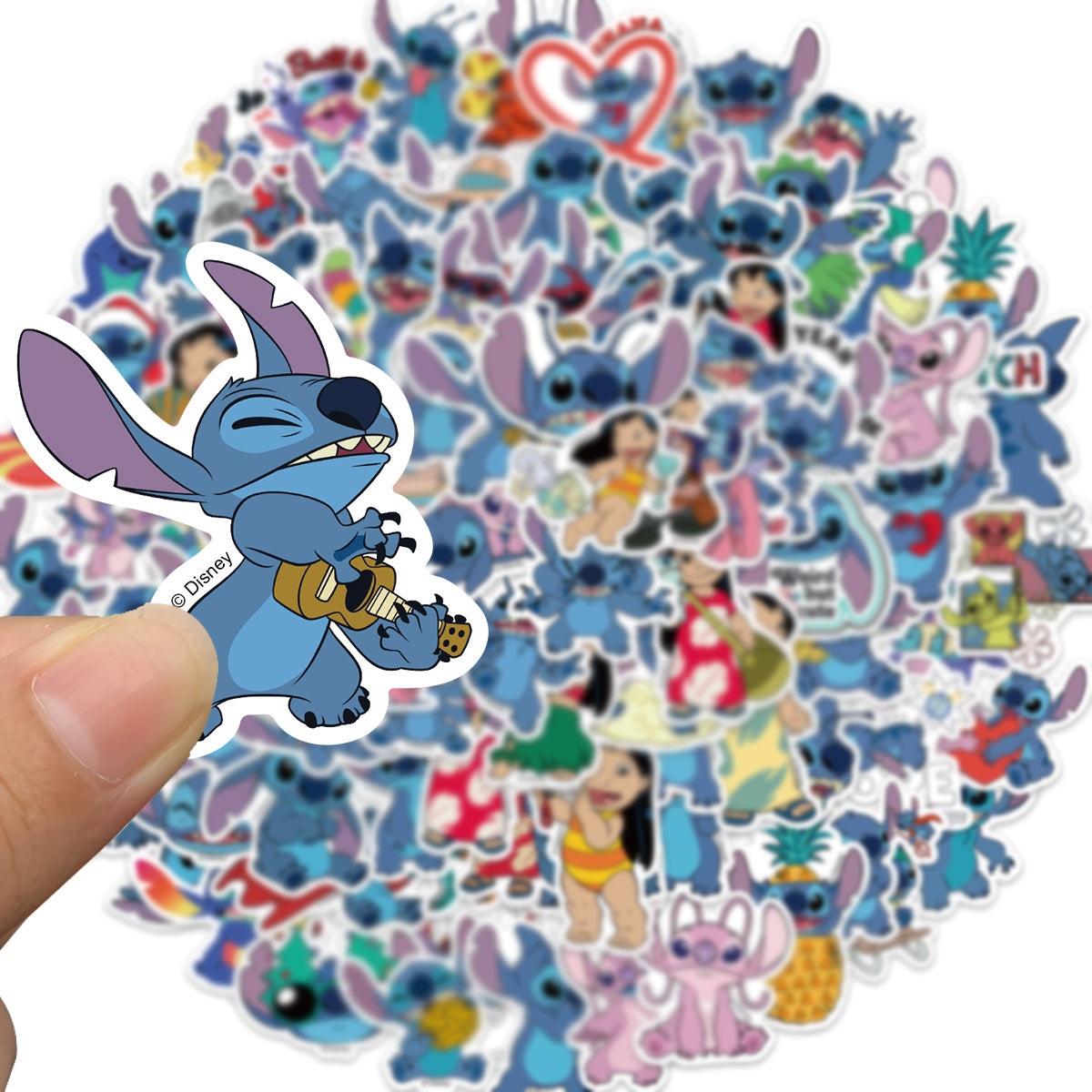 100pcs Stitch Stickers