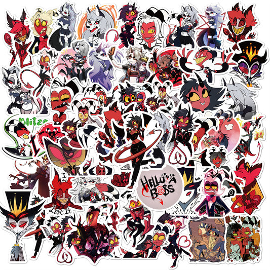 50pcs Helluva Boss Stickers