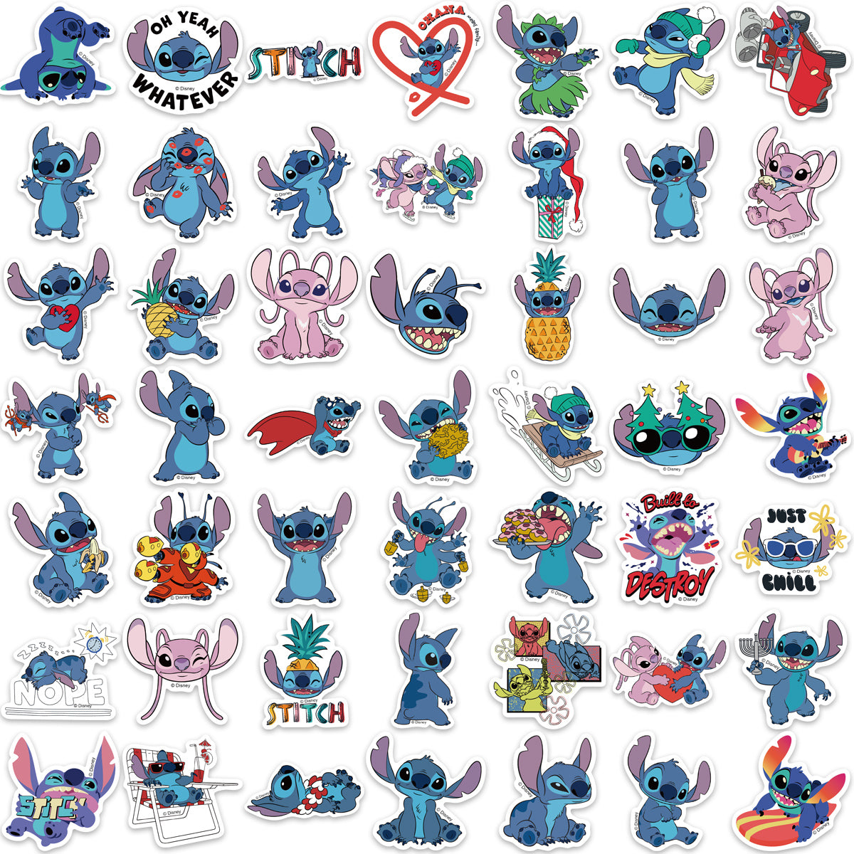 100pcs Stitch Stickers