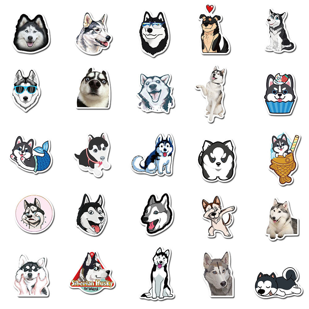 100pcs Cute Dogs Stickers