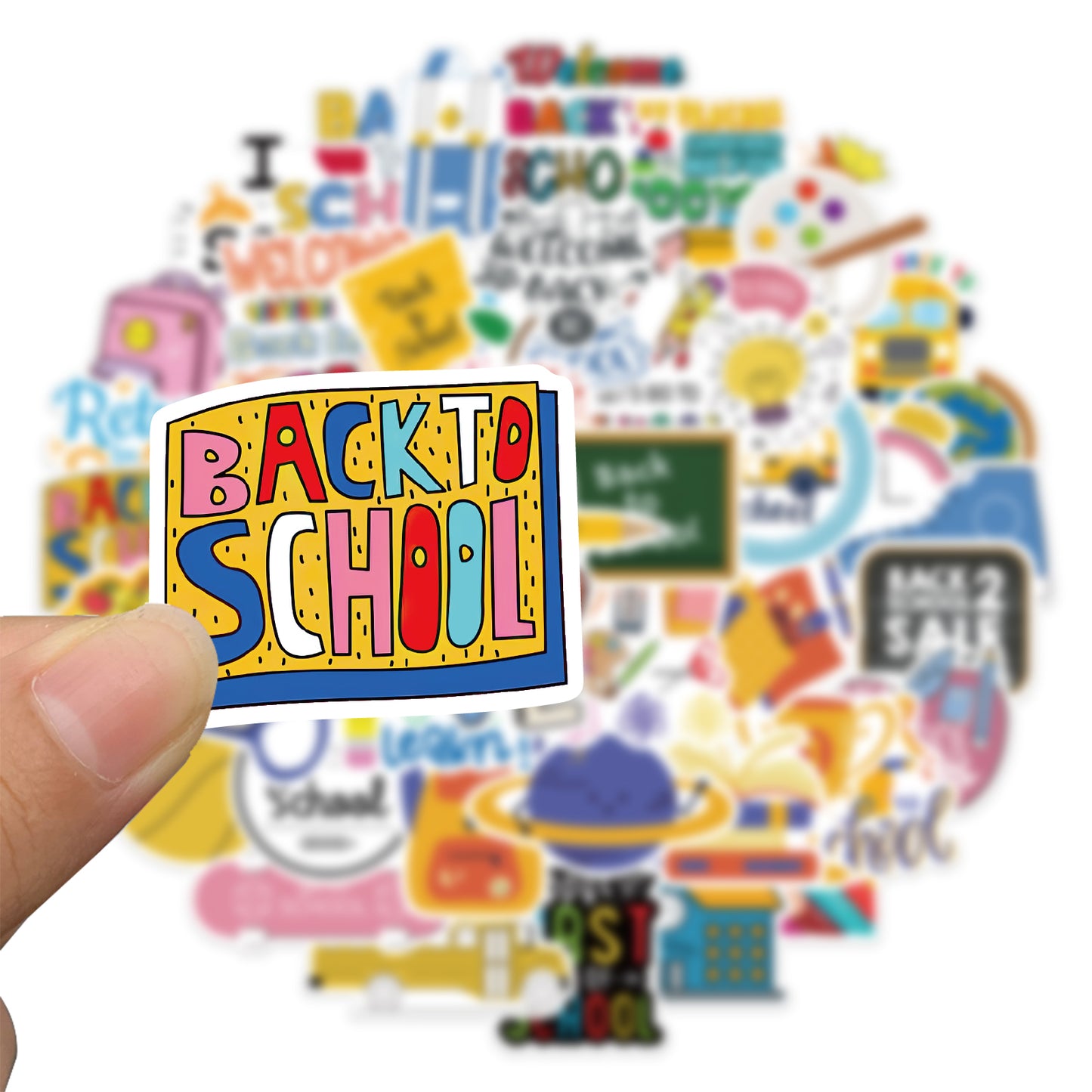 100pcs School Stickers