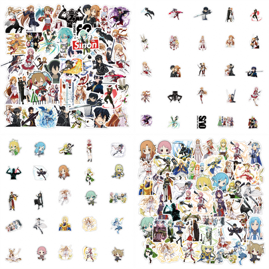 100pcs Sword Art Online Stickers