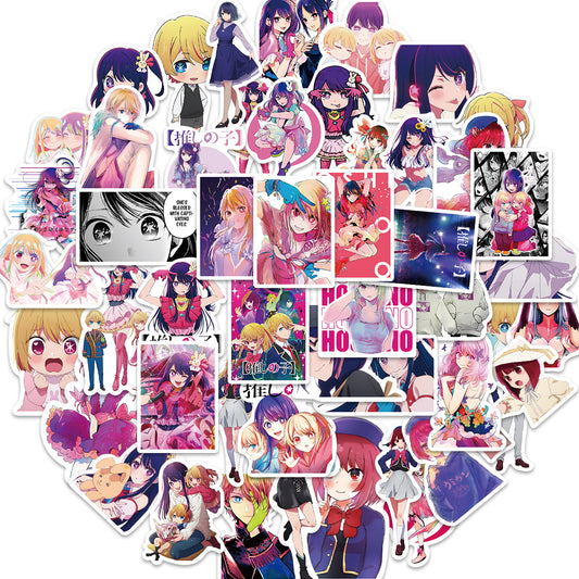 50pcs Oshi no Ko Stickers Japan Anime