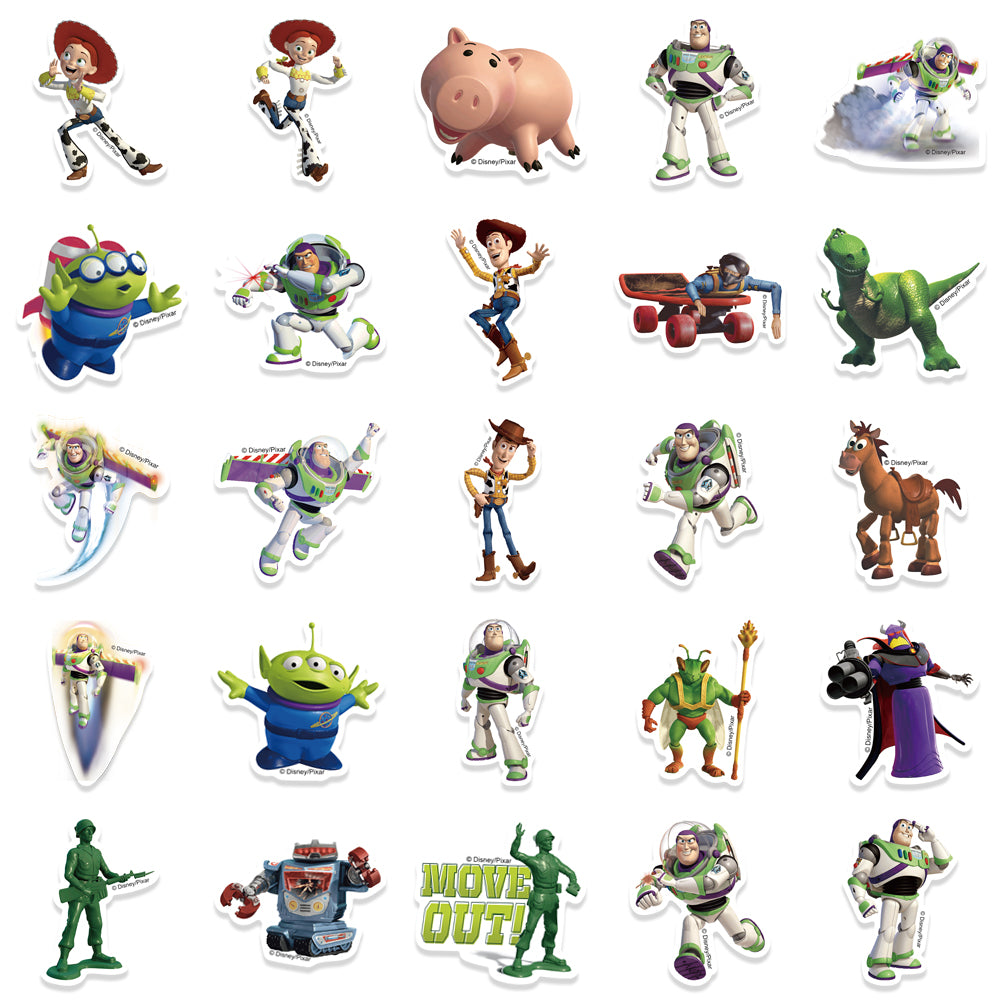 50pcs Toy Story Stickers