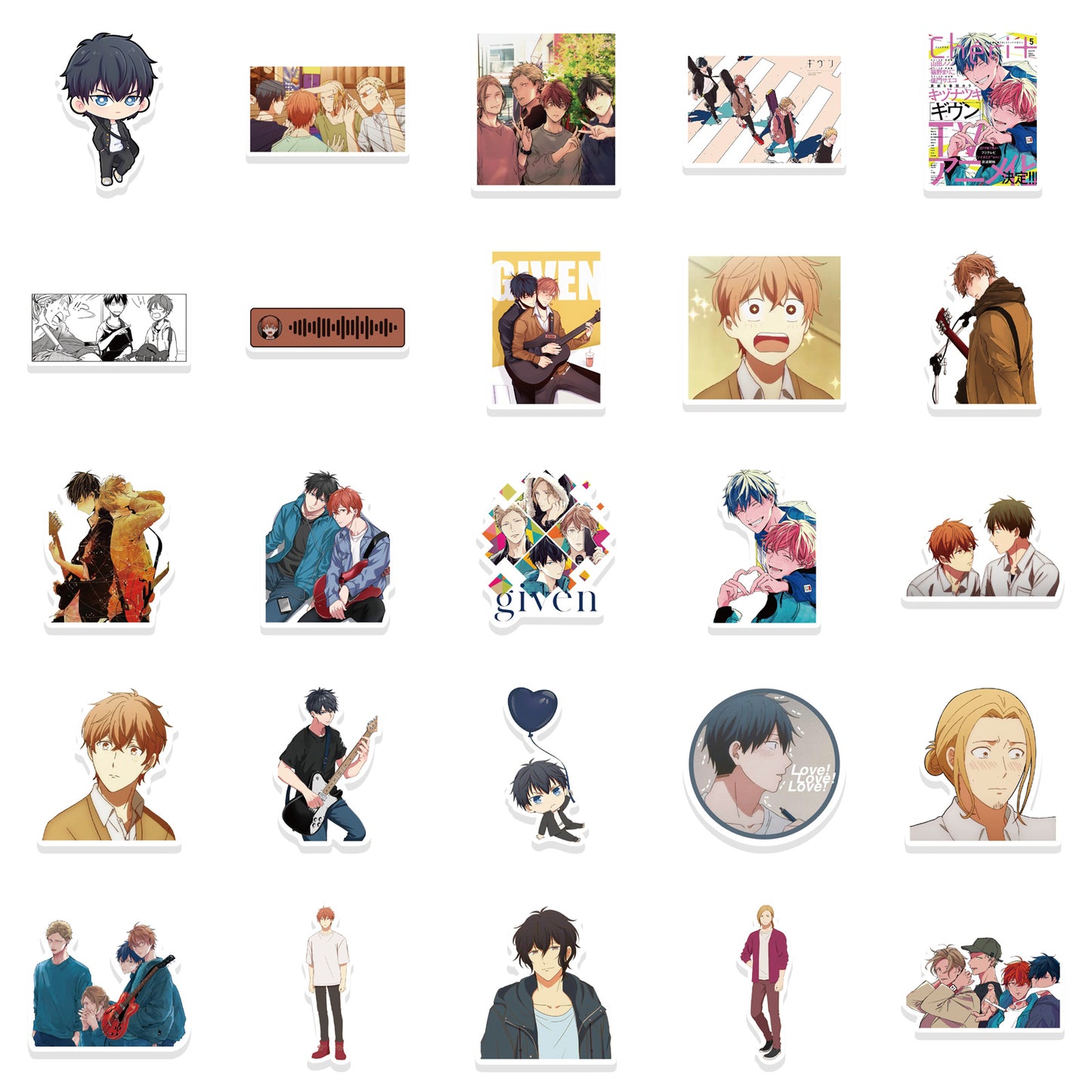 50pcs given Stickers