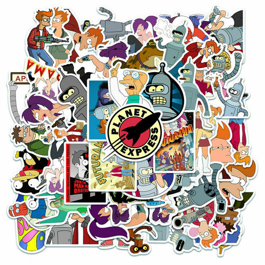 50pcs Futurama Stickers