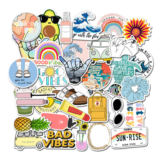 35pcs Cute INS 4 Stickers