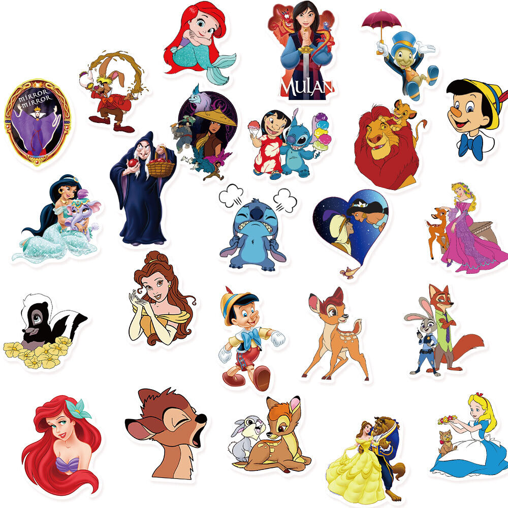 50pcs Disney Collection 1 Stickers