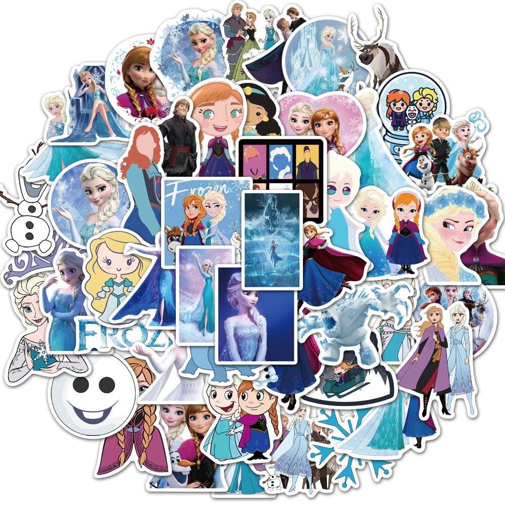 50pcs Frozen Elsa 2 Stickers