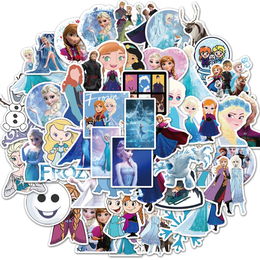 50pcs Frozen Elsa 2 Stickers