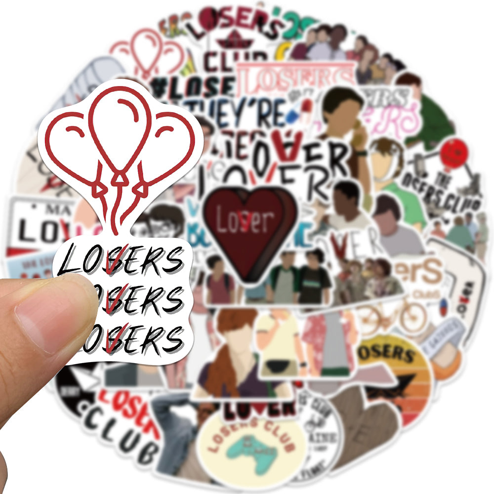 50pcs Losers Club Stickers