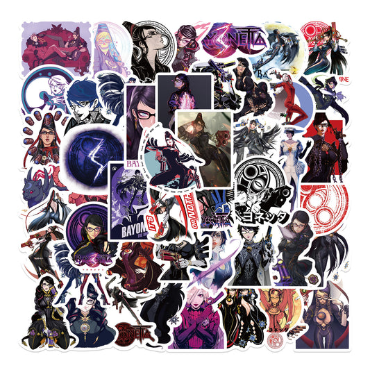 50pcs Bayonetta 3 Stickers