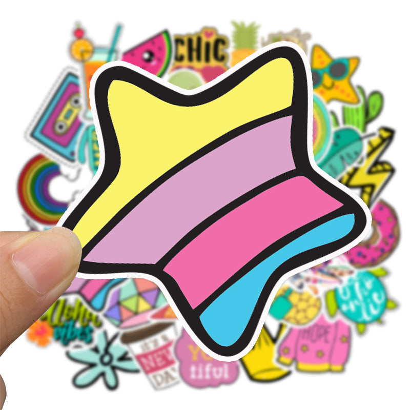 50pcs Cartoon INS Stickers