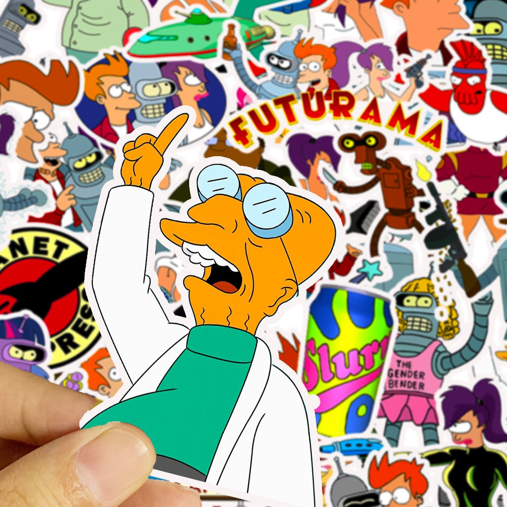 50pcs Futurama Stickers