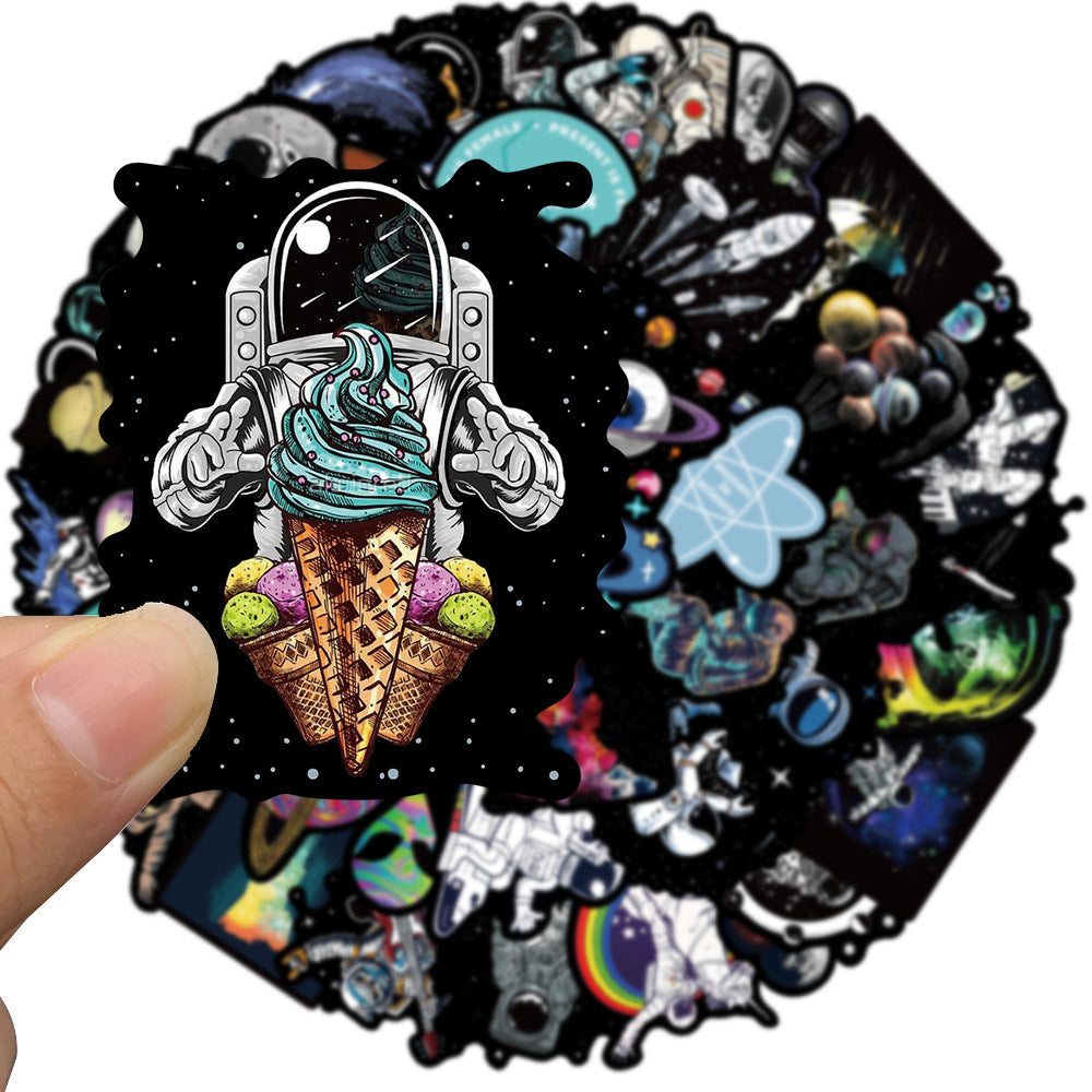 50pcs Astronaut Stickers