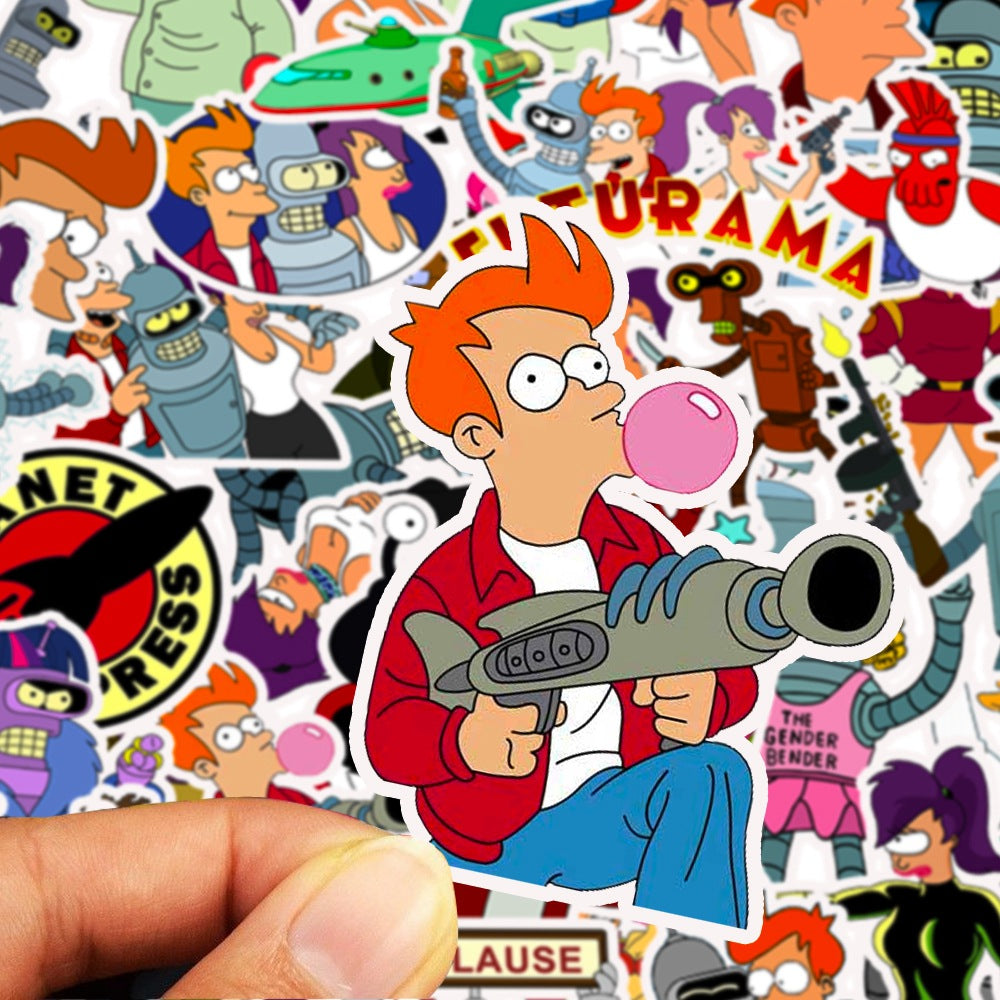 50pcs Futurama Stickers