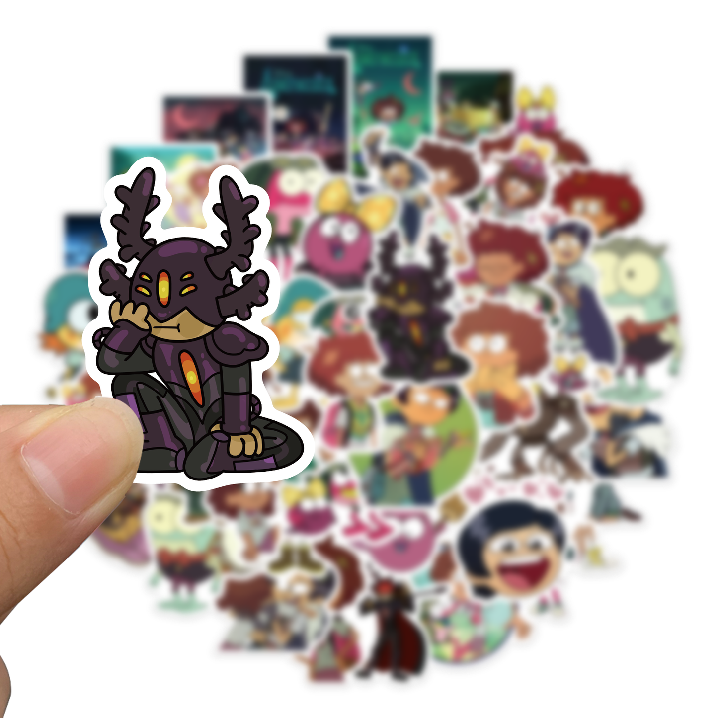 50pcs Amphibia Stickers