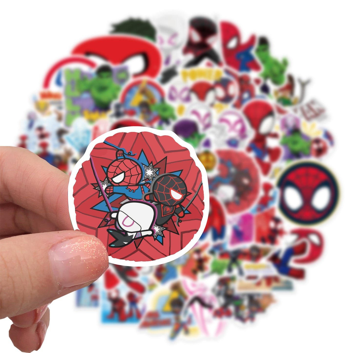 50pcs Spider-Man and His Amazing Friends Stickers