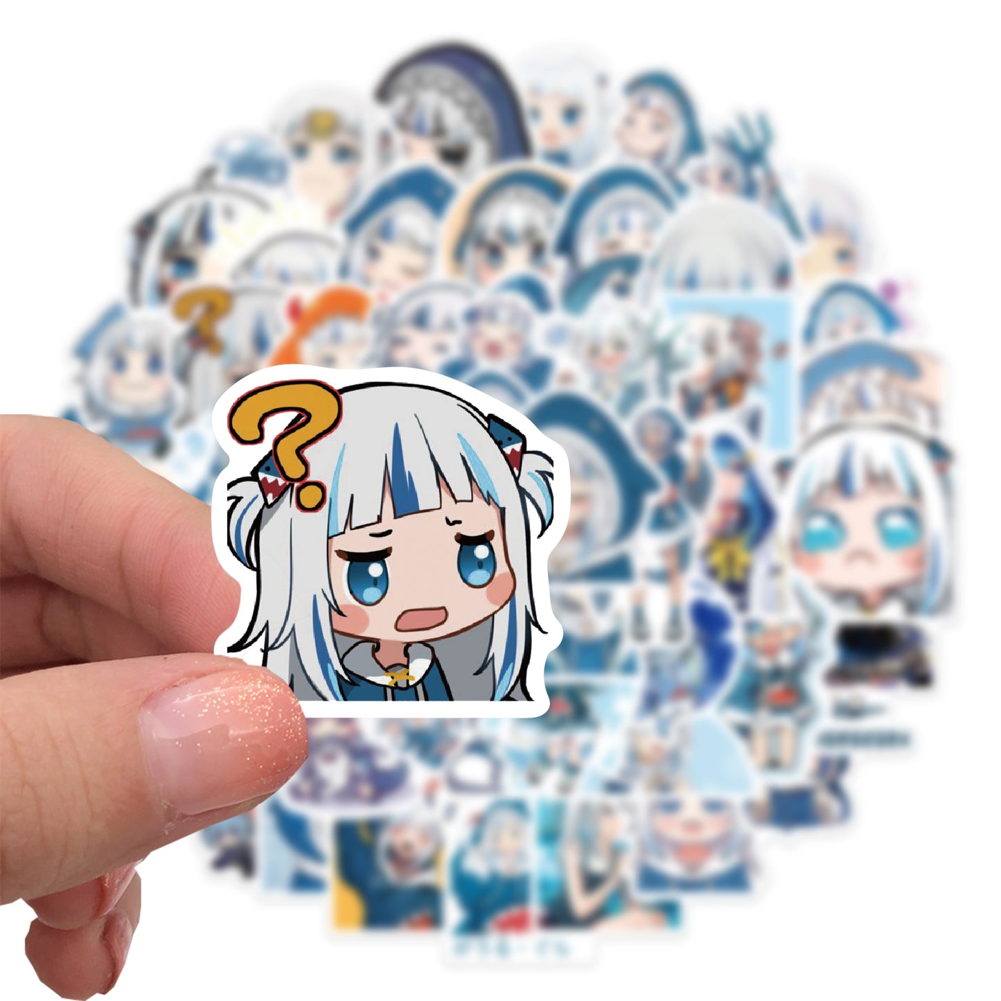 60pcs Hololive vtuber Stickers