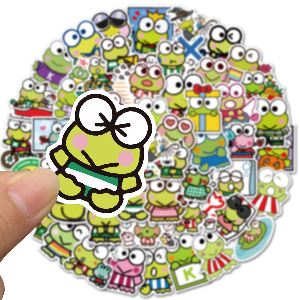 50pcs Keroppi Frog 1 Stickers