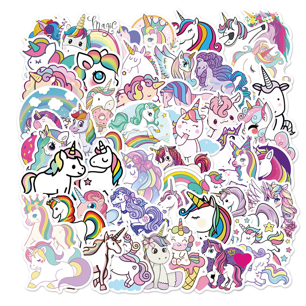 50pcs Unicorn 1 Stickers